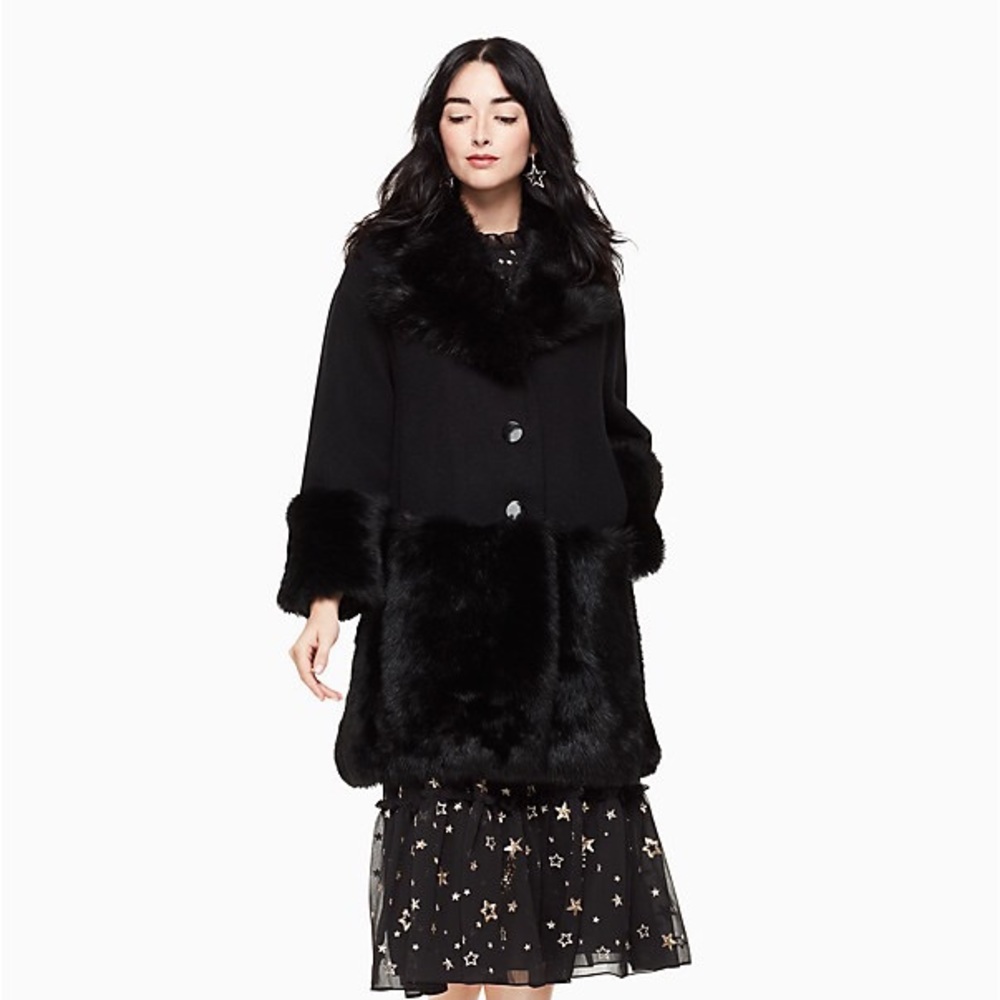 The Madison Avenue Limited Collection Dotty Coat